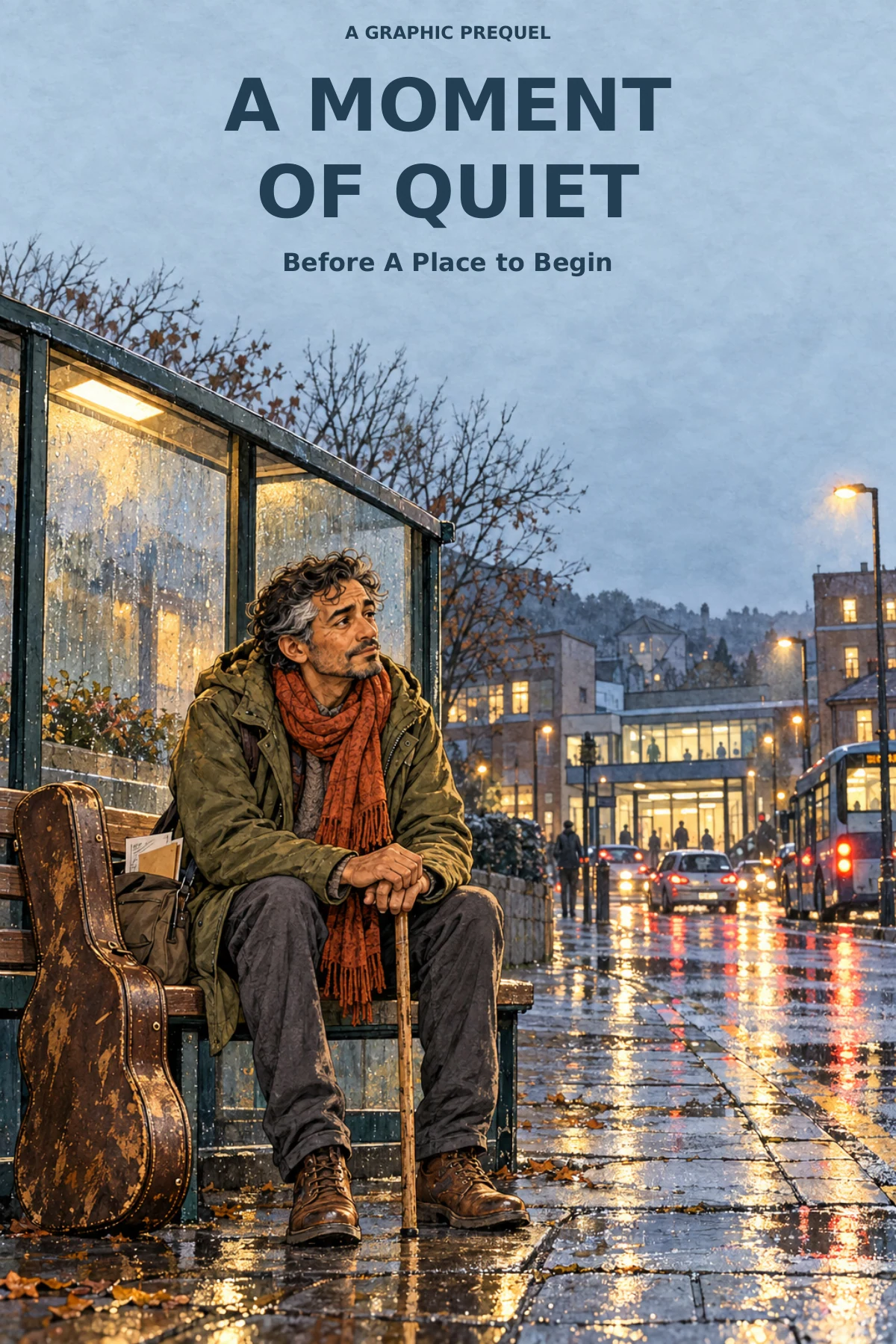 Cover of A Moment of Quiet, graphic novel 2 of four