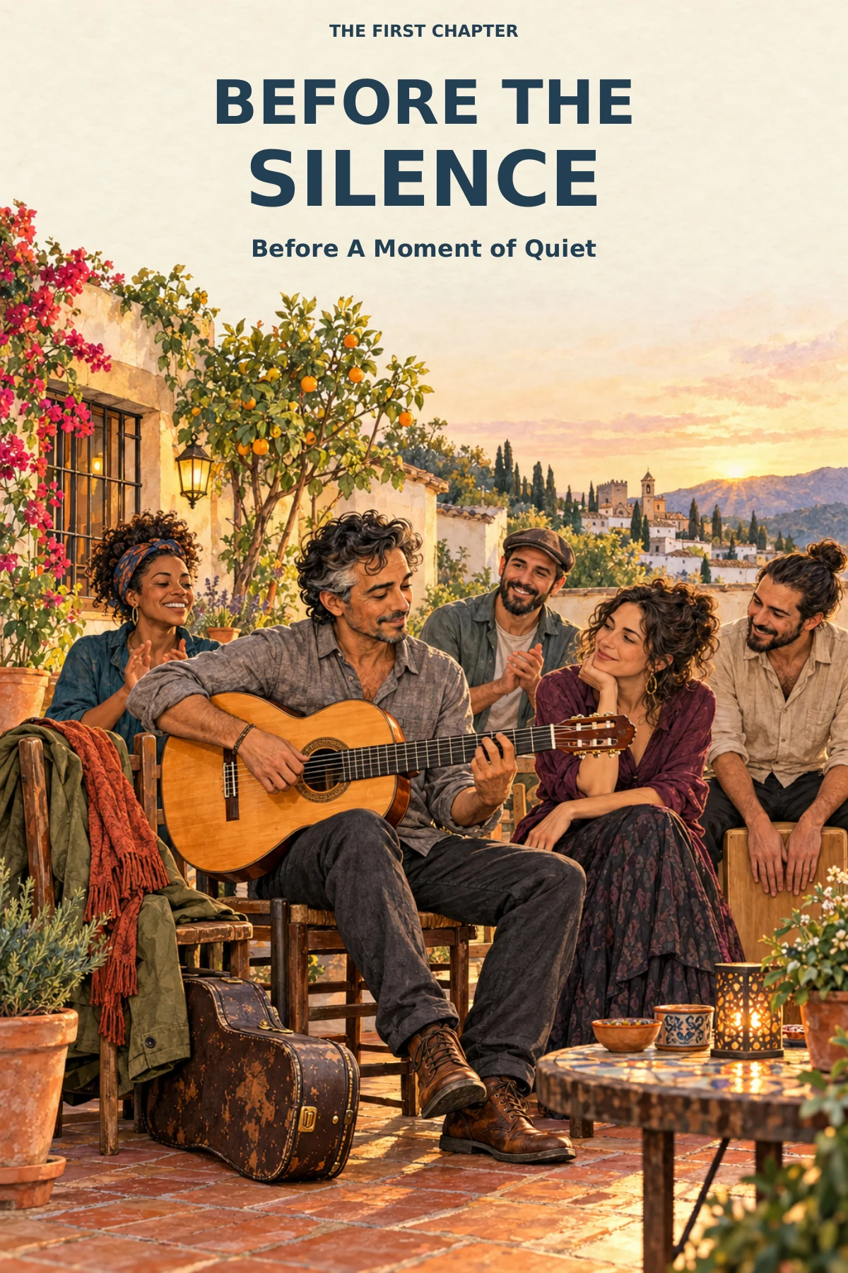 Cover of Before the Silence, graphic novel 1 of four